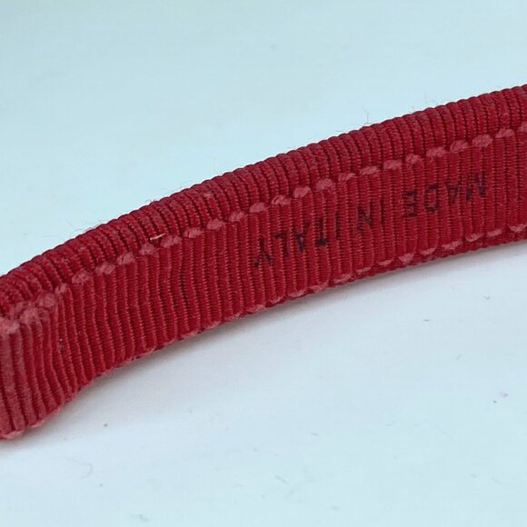 Salvatore Ferragamo Red Vara Bow Headband GS142 main image 7